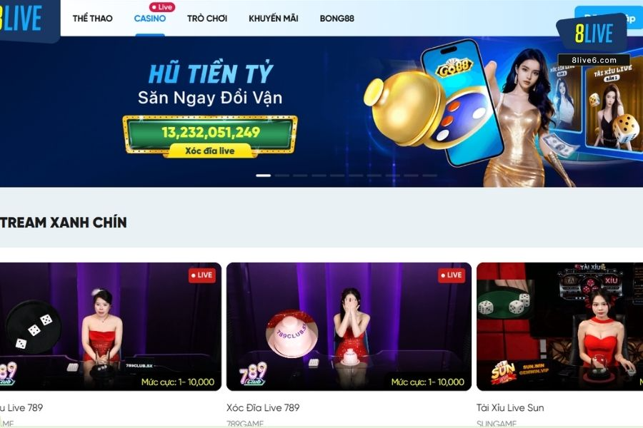 Cược casino hấp dẫn, đầy kịch tính