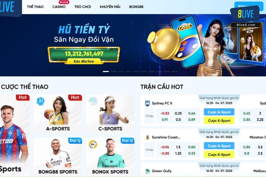 Sân giải trí online uy tín, chất lượng