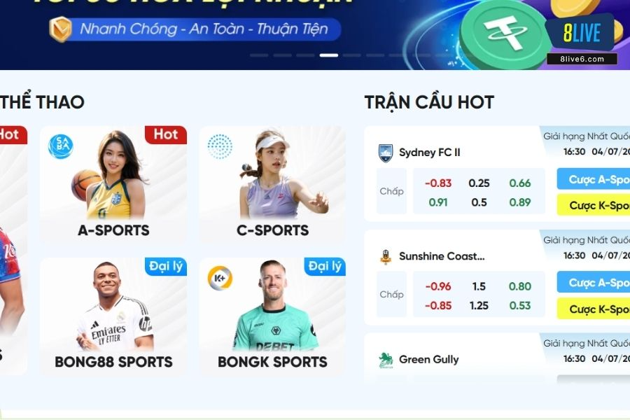 Soi kèo các trận đấu thể thao