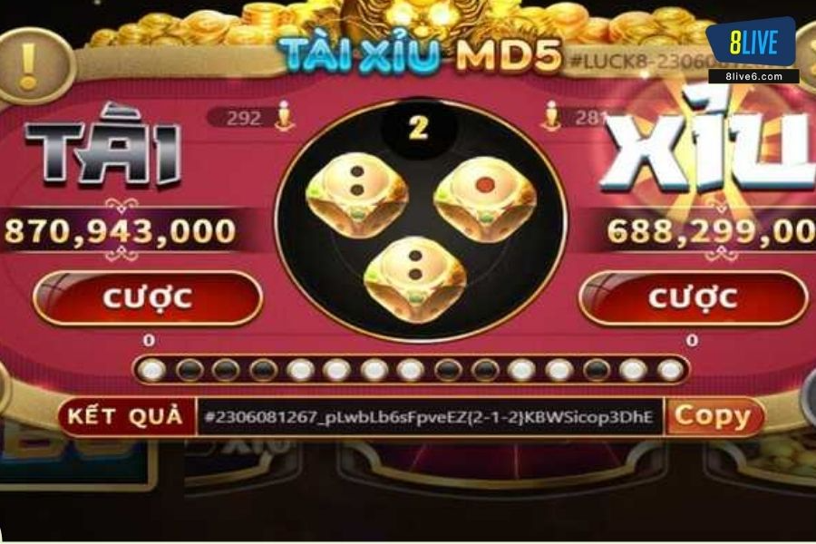 Tài xỉu 8live minh bạch, tỷ lệ thắng lớn
